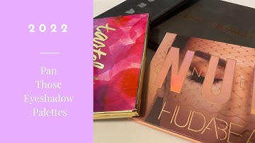 2022 Pan Those Eyeshadow Palettes Update 1