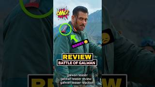 Wtf Battle Of Galwan Teaser Review - Galwan Teaser Review, Salman Khan Galwan Teaser
