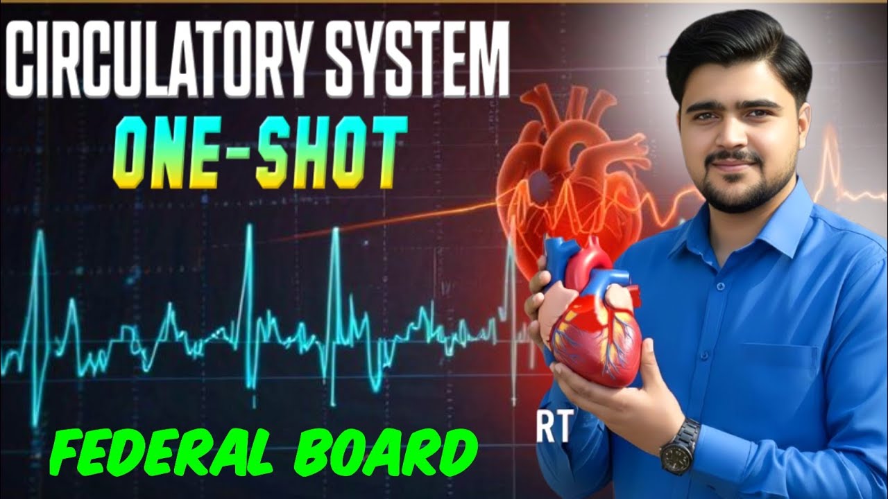 Class 10 Biology Chapter 2 Circulatory System | Full One Shot Lecture | Blood, Heart & Diseases