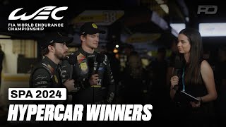 Will Stevens and Callum Ilott React to Their Win 🎙️ I 2024 TotalEnergies 6 Hours of Spa I FIA WEC