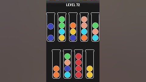 Ball Sort Puzzle Level-72 Walkthrough #Funbraingames || SGA