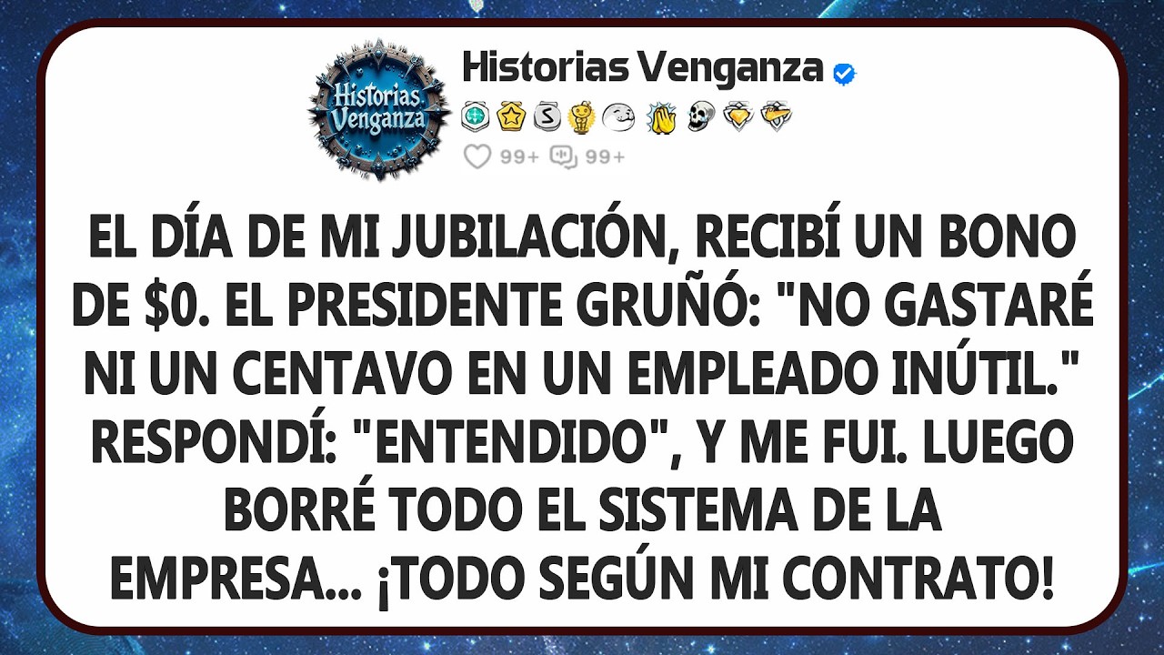 Me Fui Sin Un Centavo De Indemnización, Así Que Borré Todo El Sistema De La Empresa...