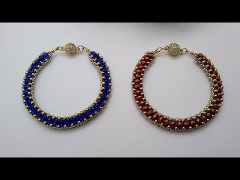 How To: Cubic Right Angle Weave (CRAW) Bracelet Tutorial