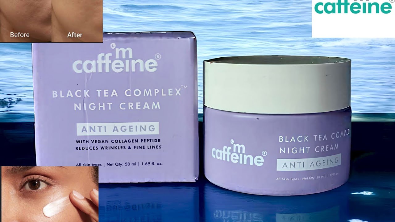 MCaffeine Anti Ageing Night Cream with Black Tea Complex™(50ml) 