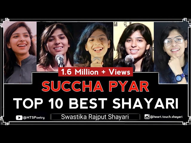 Swastika Rajput Top 20 Shayari | HTS Poetry | Love Poetry | Love Shayari | Heart Touching Shayari class=