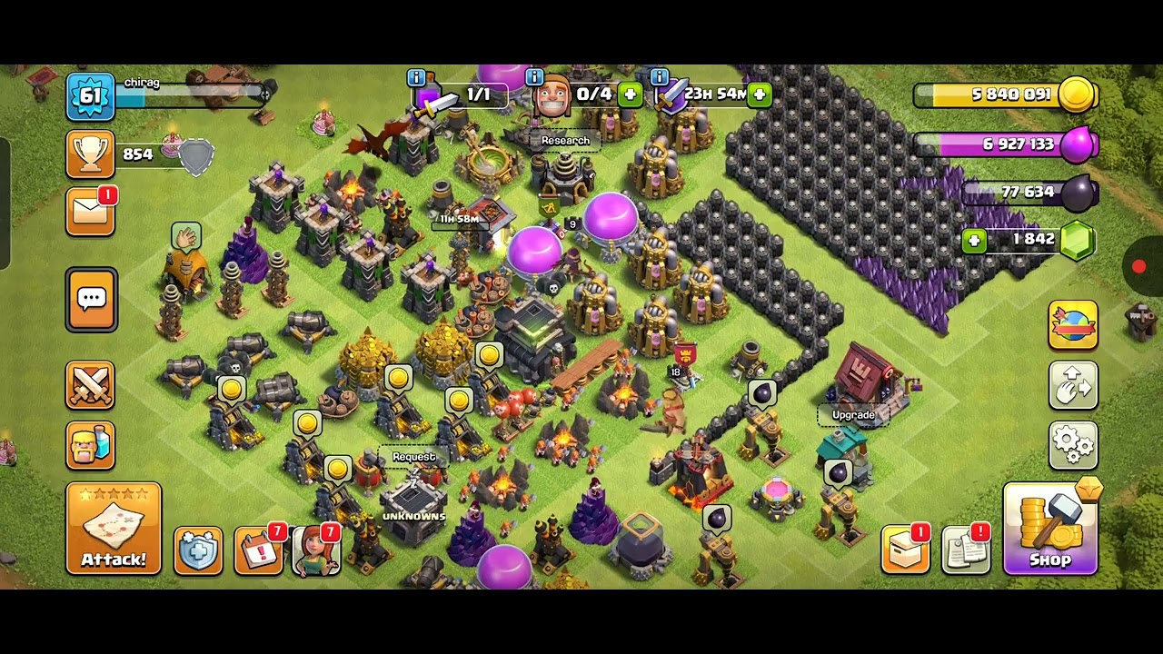 Again !After a long time COC