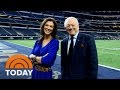 Dallas Cowboys Power Duo: Jerry Jones And Daughter Charlotte | TODAY