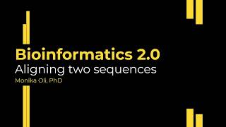 Aligning two sequences