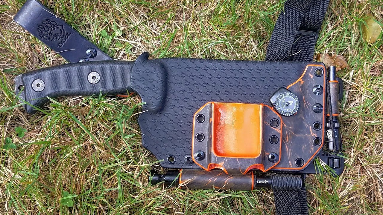 ESEE CL-1 Cleaver and Retrofitting my FIRST Breakaway Sheath!!! kydex holster