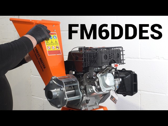 Come montare la cippatrice a benzina compatta FM6DDES da 6 CV (versione ADJ)