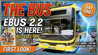 AUTOBUS przeszedł na PEŁNĄ ELEKTRYKĘ! | Ebus 2.2 DLC Pierwsze wrażenia (Dzień pierwszy) screenshot 5