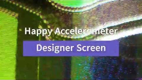 MIT App Inventor PLTW GavinW Happy Accelerometer Designer Screen