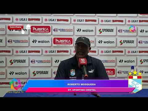 Conferencia de Sporting Cristal tras perder 3 - 1 con Alianza Atlético - Torneo Clausura 21/08/2026