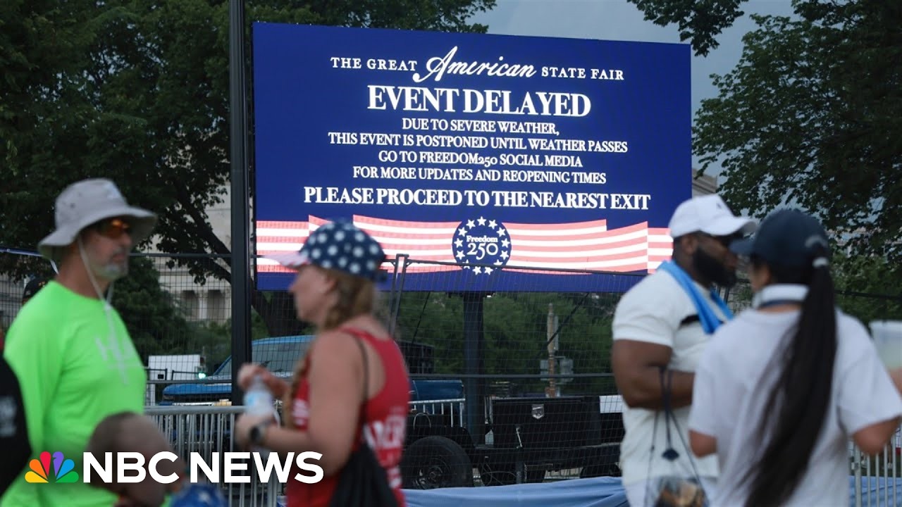 Special Report: Severe weather affects July Fourth events in D.C., New York and Philadelphia