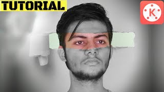 Torn paper portrait effect tutorials in kine master pro [In english ]2018 screenshot 1