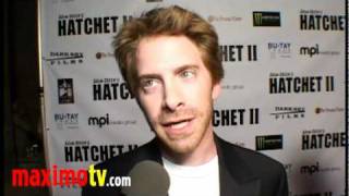 Seth Green on Family Guy Season 9 Premiere at "Hatchet II" Premiere