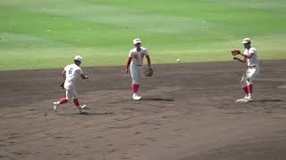 智弁学園 シートノック - YouTube