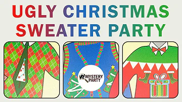 Murder at the Ugly Christmas Sweater Party by My Mystery Party