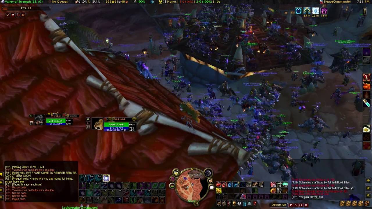 Nostalrius - Last Days - Visit in Orgrimmar