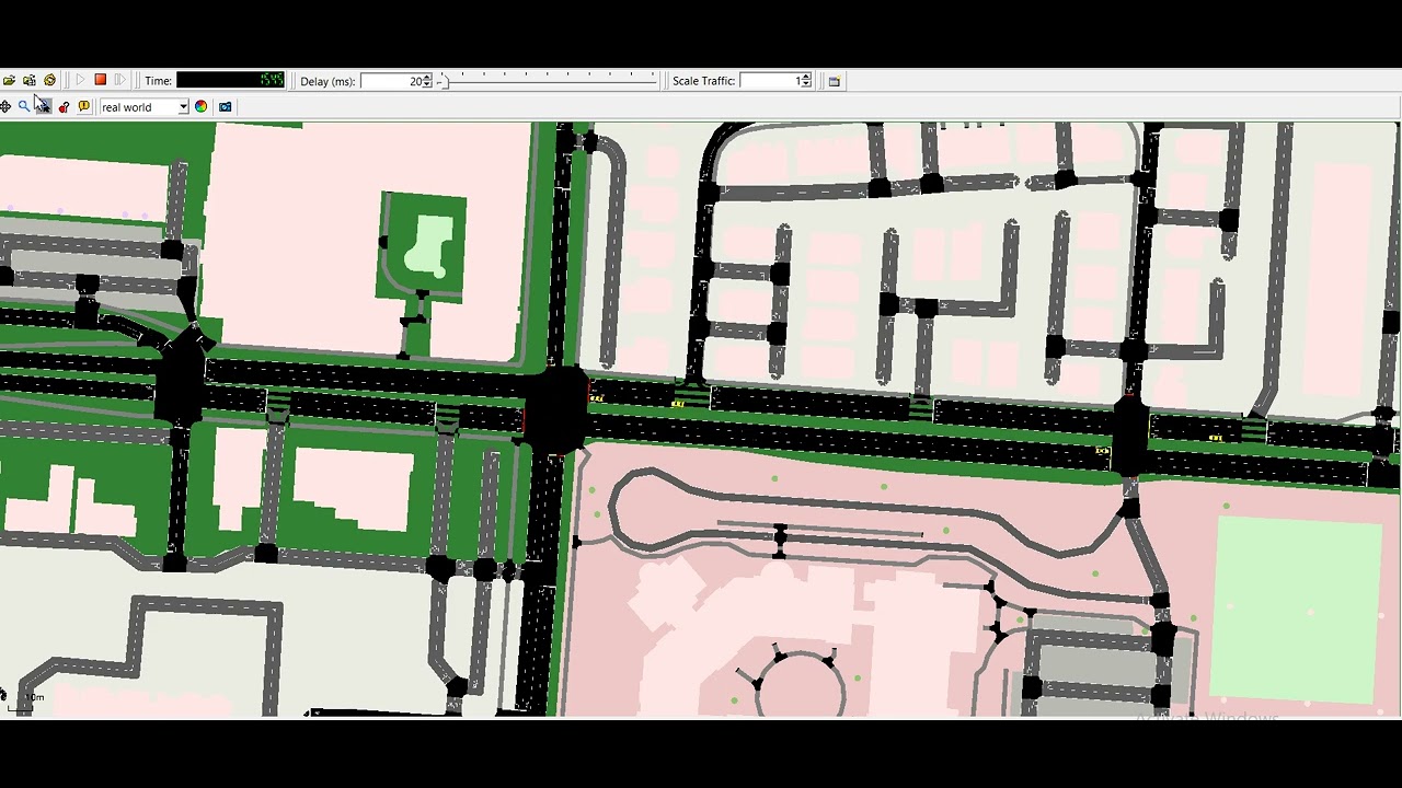 SUMO Map of Ion Intersection, Tuscaloosa - YouTube