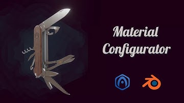 Verge3D for Blender Basics - Part 8 - Material Configurator