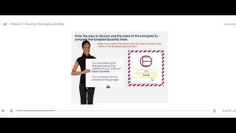 Dangerous Goods - Excepted Quantities Training Courses