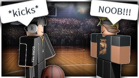Trolling in ROBLOX Basketball (RB WORLD 2)