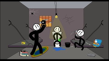 Henry Stickman Jailbreak 5 : Funny Escape Simulation -hantingting Games Android Gameplay.