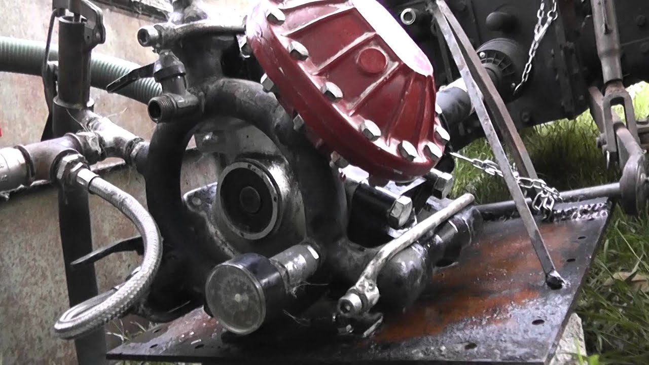 Pompa 3 Cilindri stellare, Dal Degan, in Funzione