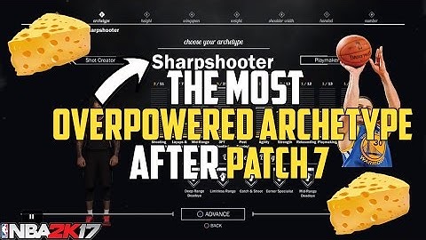 NBA 2K17 - THE MOST OVERPOWERED ARCHETYPE AFTER PATCH 7!