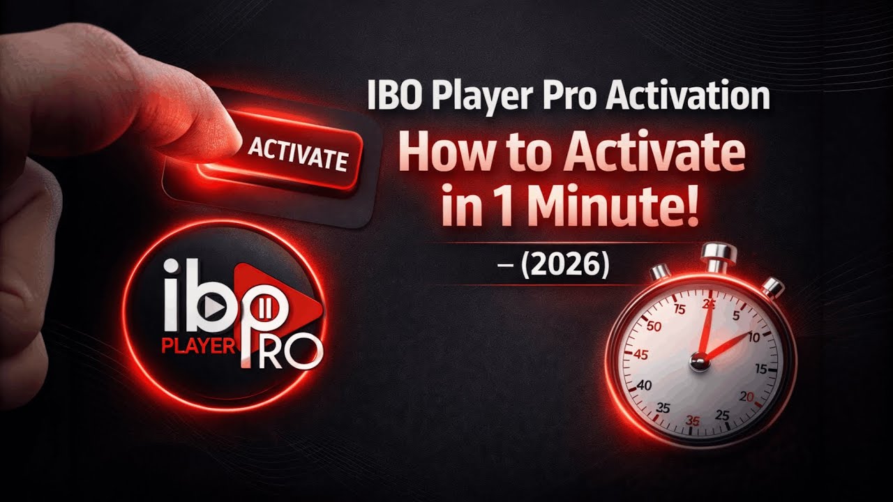 IBO Player Pro Activation | How to Activate in 1 Minutes! (2026)