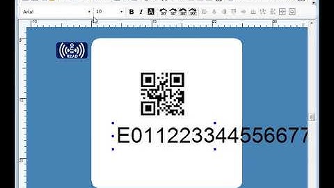 How to automatically encode nfc chip tag and print qr code by machine ?