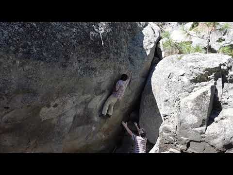 Beta Video for climb Stream of Being v8, Yosemite Valley