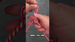 The Loop Knot You Can’t Break❗ #knot #simple #technique