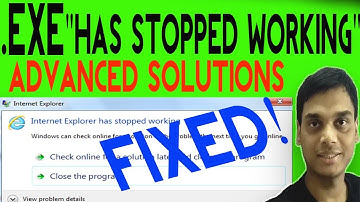 How to Fix " Has stopped working" in windows 7/8/10 | Advanced solution to fix appcrash | Hindi