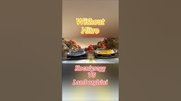 Koenigsegg Jesko Absolut VS Lamborghini Aventador Need For Speed No Limits #nfsnolimits