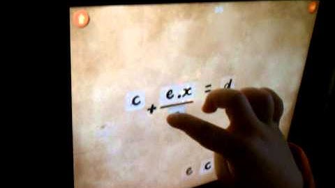 Solve 2 step equation with Dragon Box Algebra 5+