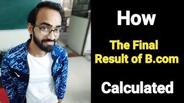 How to Calculate B.com Sem 6 Result ? | Sep.2020 | Gujarat University