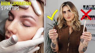 Brow Lamination Not Working? Then Try These Fixes!