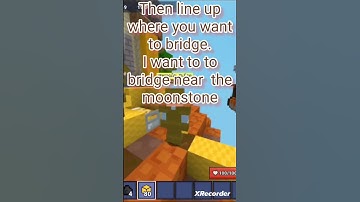 How to mobile god bridge in bloxd.io #bloxd #bedwars #godbridge #mobile #frantic
