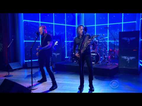 Metallica - Sad But True - Craig Ferguson 2014 11 21