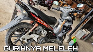 Suzuki Skywave Requested To Replace Standard Racing Exhaust To Lighten The Pull  Skr Racing Exhaust