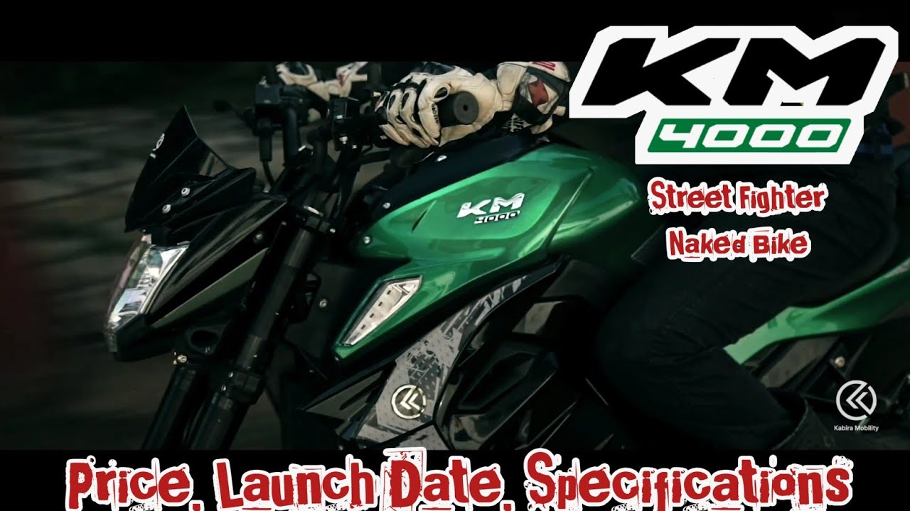 KM4000 Street Fighter Naked Motorcycle || Price, launch date, Specifications - YouTube
