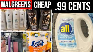 Walgreens *ONE FREEBIE* + .99 CENT ALL DETERGENT until OCT. 17!