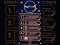Day-5 | 5 Fun Facts about CAD $ | #canada #shorts | RT1M