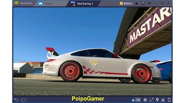 Playing Real Racing 3 For the First time in Bluestack