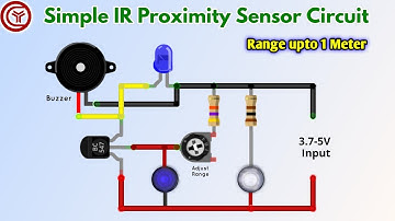 how to make IR Proximity sensor / diy long-range obstacle detector circuit