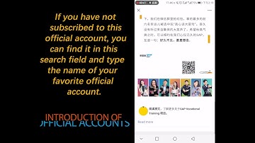 WeChat Introduction