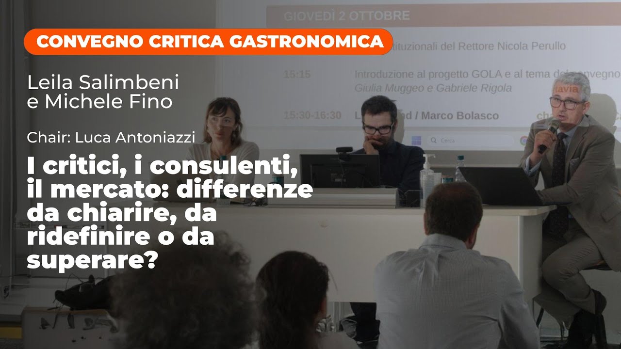 Critici, consulenti e mercato: ruoli da chiarire? | Leila Salimbeni e Michele Fino – Convegno GOLA
