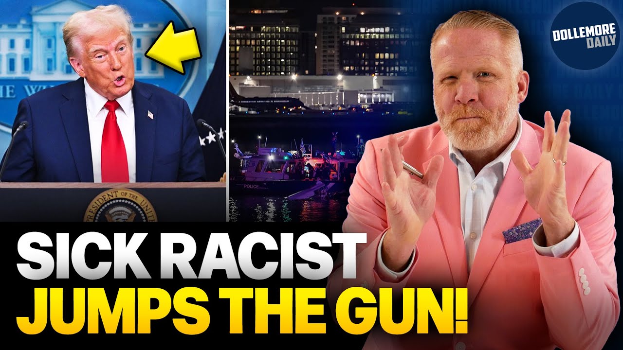 Donald Trump BLAMES DEI FOR DEADLY PLANE CRASH – Before Anything is Known About the Cause!